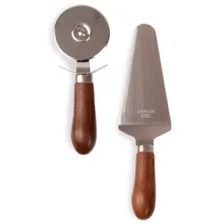 Sagaform Astrid Pizza/ Pie Set 2 pcs - LT52049 (gadzety reklamowe)